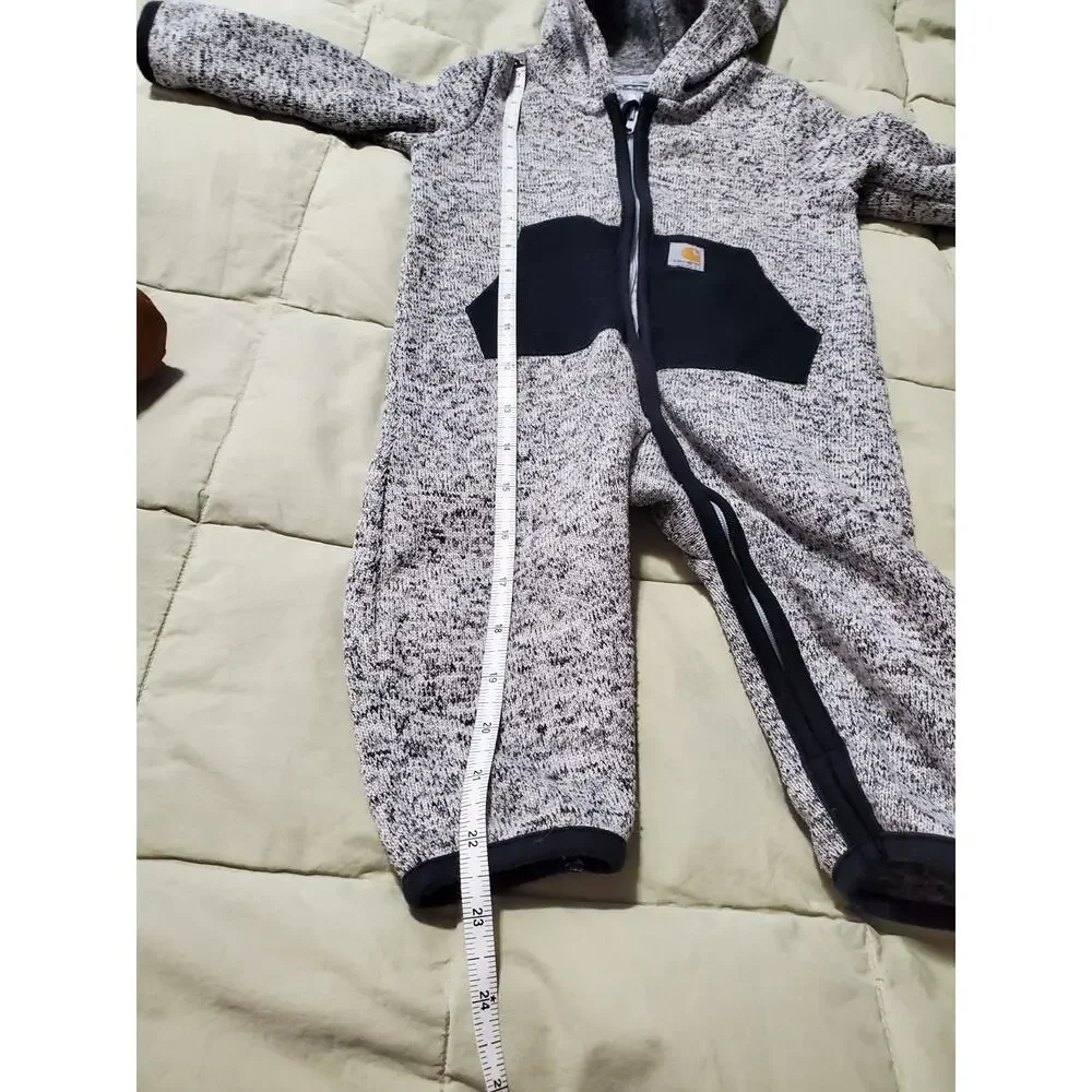 Carhartt Baby Boys 3M Outfit Lot Camo Hoodie Romper Onepiece Mossy Oak 3 Pc